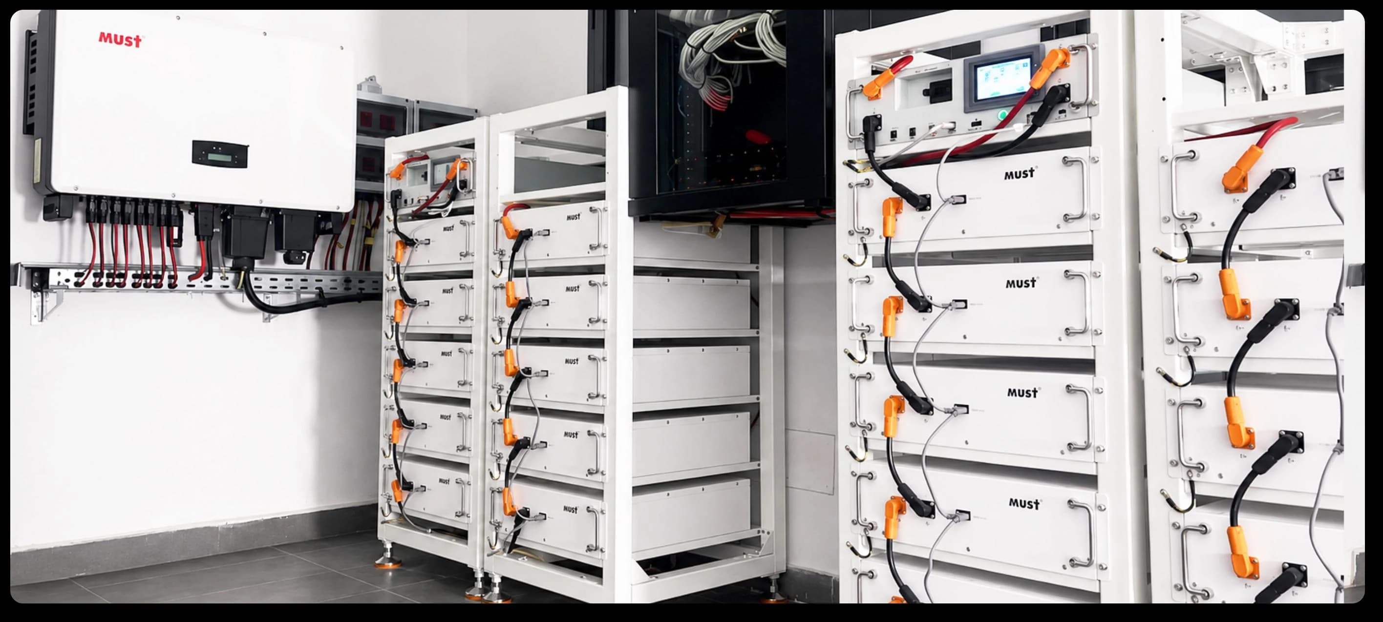 Projeto comercial de armazenamento da MUST Energy na África
