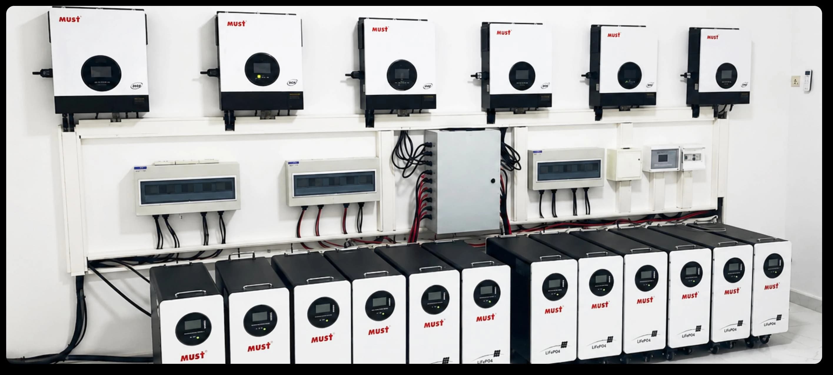 Projeto residencial isolado da rede da MUST Energy na Ásia