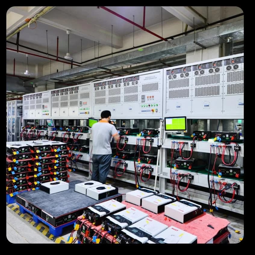 Linha automatizada de fabricação e testes da MUST Energy